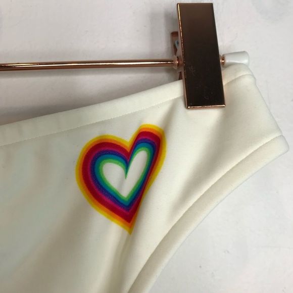 Salinas rainbow heart  🌈 bikini bottom new with tags - Picture 5 of 7